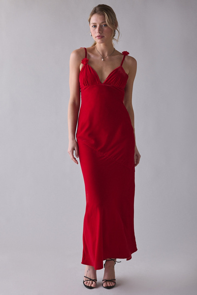 Vintage Lover Bias Cut Maxi Dress Roma Vintage Lover Bias Cut Maxi Dress  Roma  VRG GRL