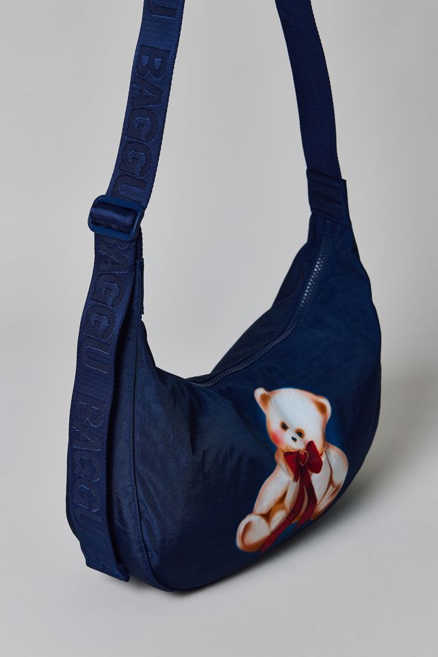 BAGGU UO Exclusive Teddy Bear Medium Nylon Crescent Bag #2