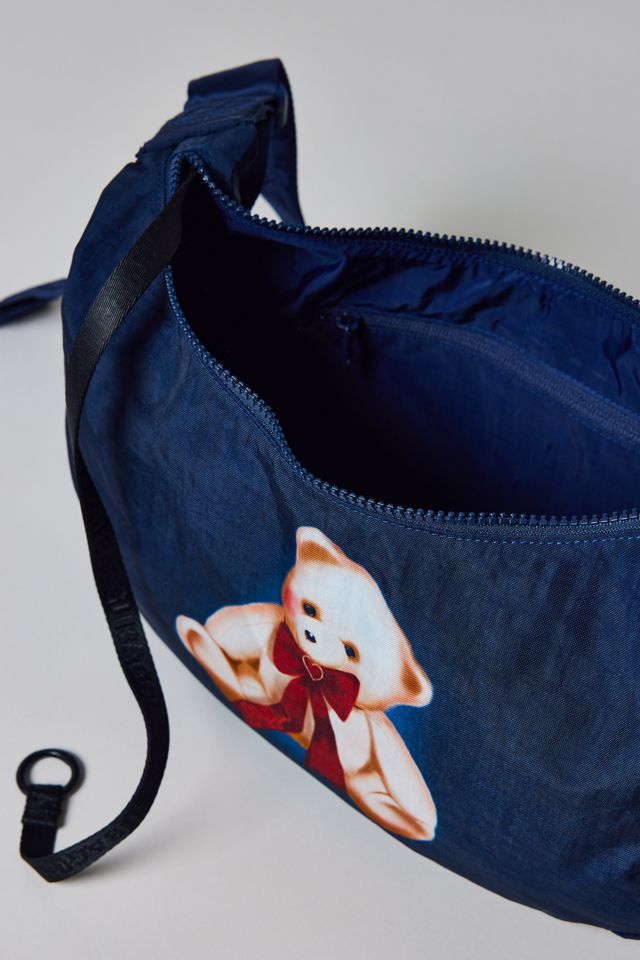 BAGGU UO Exclusive Teddy Bear Medium Nylon Crescent Bag #3
