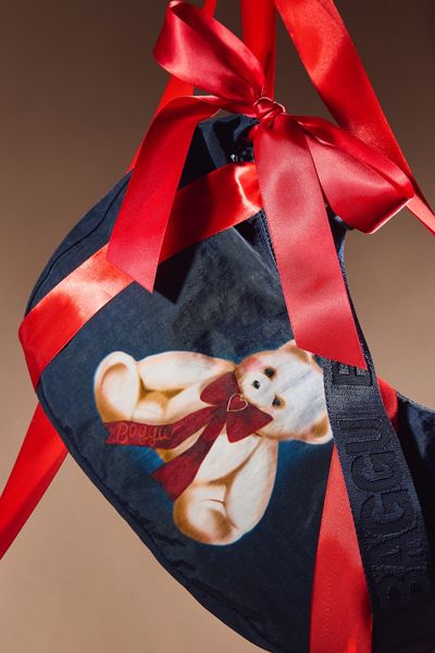 Sac croissant moyen en nylon BAGGU Exclusivité UO Ours en peluche