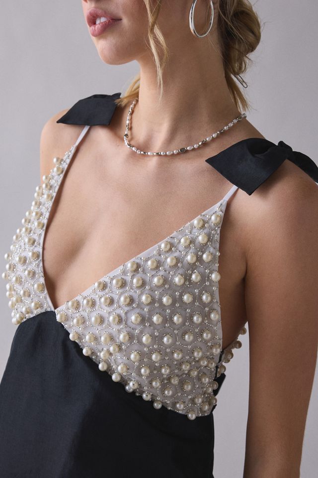 white and gold dress for women For Love and Lemons Dress Pink M main image 1