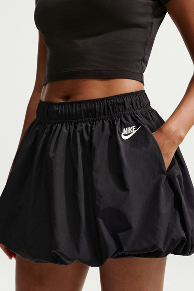 Nike Sportswear Loose Bubble Skirt in Black, Women’s at Urban Outfitters
