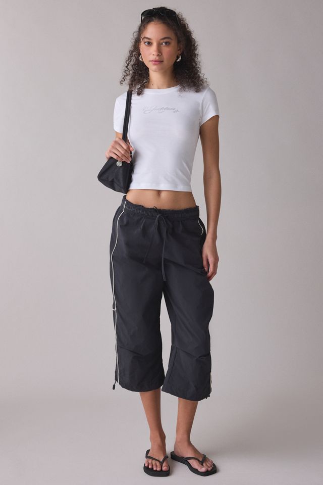 Nike Sportswear Chill Knit Embellished Graphic Slim Cropped Tee #4