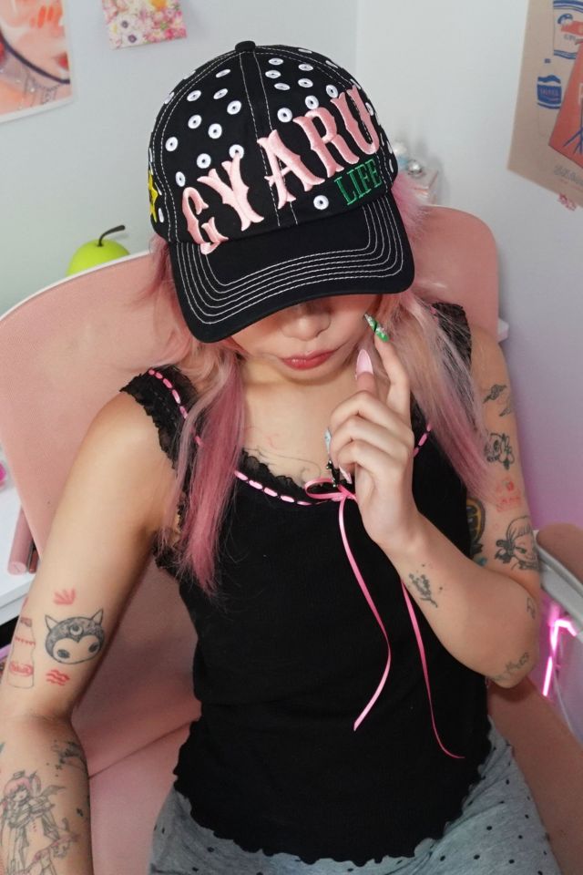 Strawberry Western Gyaru Baseball Cap #4