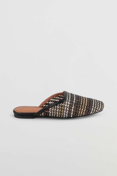 Intentionally Blank Bianca Hand Woven Flat Mule
