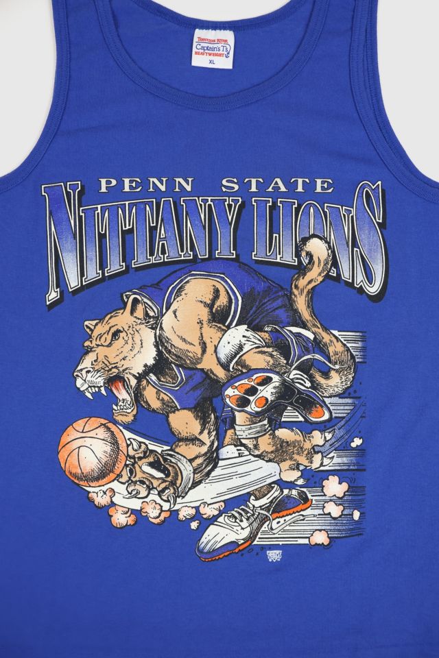 Vintage Penn State Basketball Tank Top #1