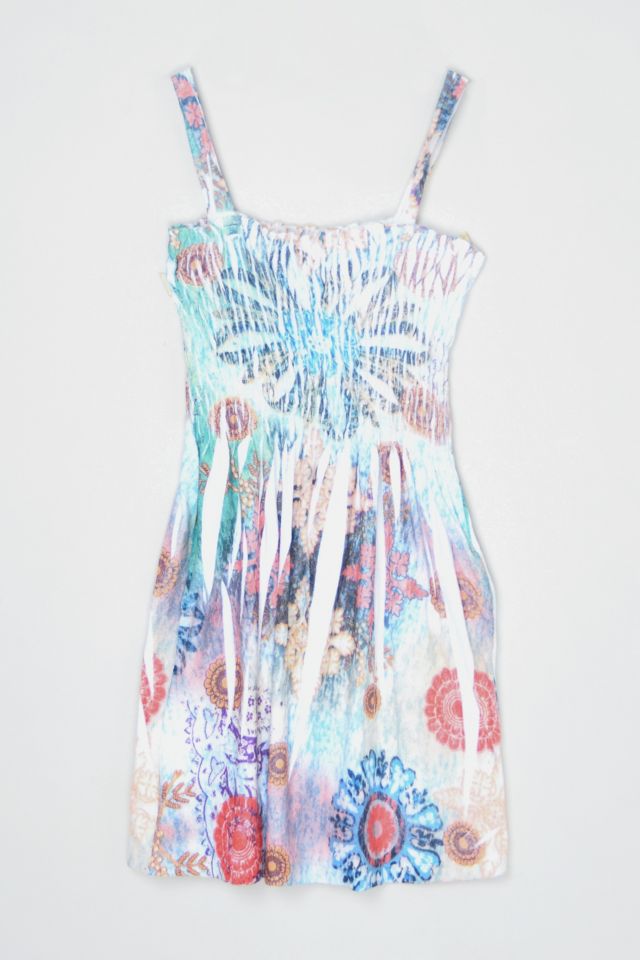 Vintage Y2k Psychedelic Printed Dress #1