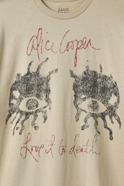 Alice Cooper Love It To Death Graphic Tee
