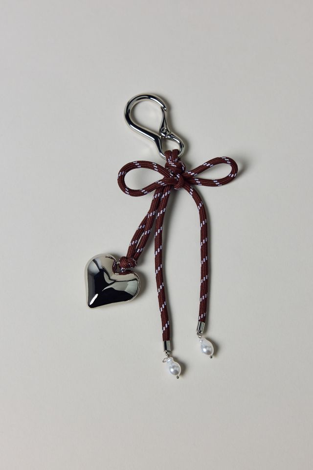 Corded Heart Keychain #1