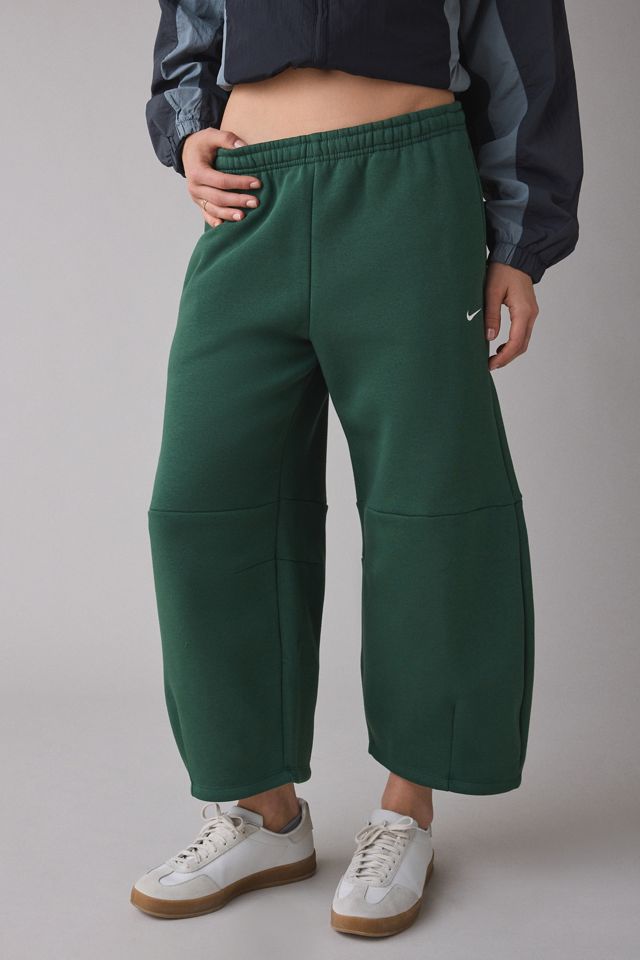 Nike Sportswear Phoenix Fleece Loose Cropped Barrel Pants #1