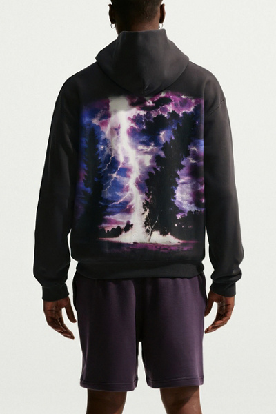 Nike Solo Swoosh Graphic Hoodie Sweatshirt