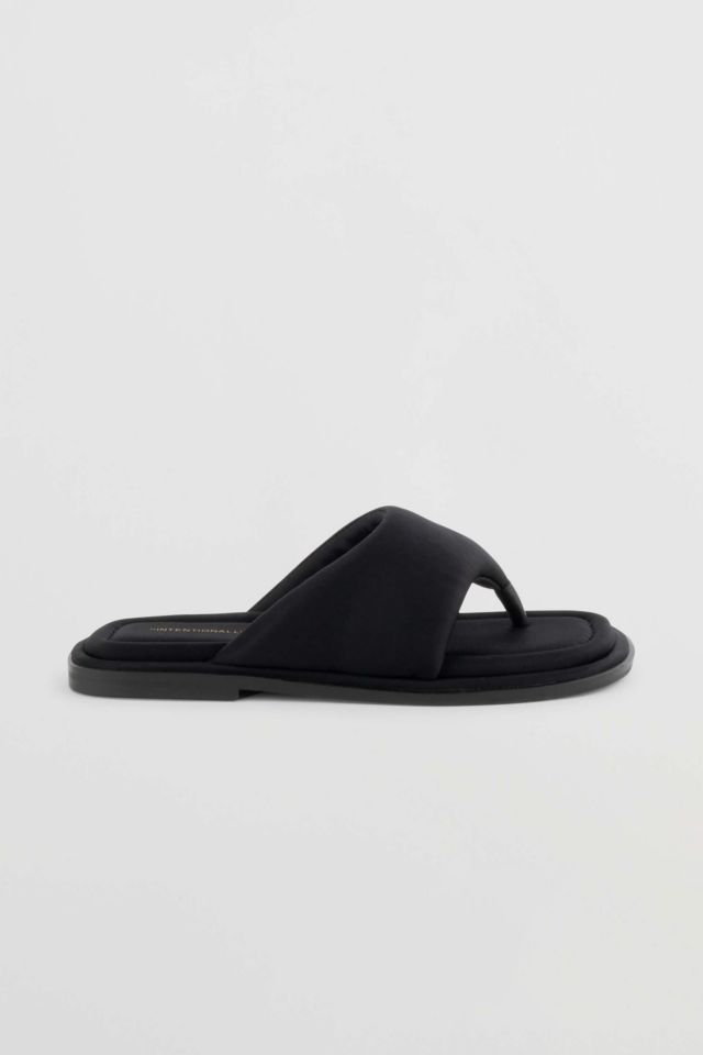 Intentionally Blank Seoul Vegan Neoprene Thong Sandal #1