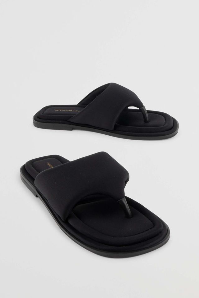 Intentionally Blank Seoul Vegan Neoprene Thong Sandal #2
