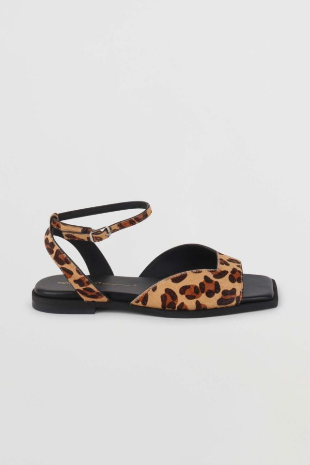 Intentionally Blank Dive Leather Square Toe Sandal #1