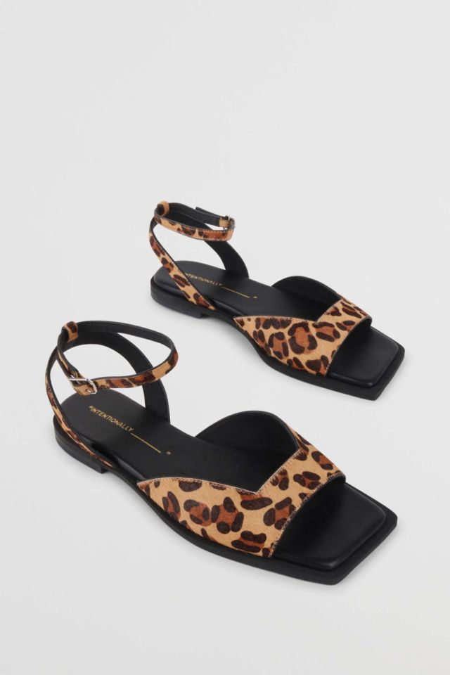 Intentionally Blank Dive Leather Square Toe Sandal #2