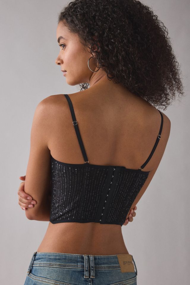 Out From Under Modern Love Sequin Corset #3