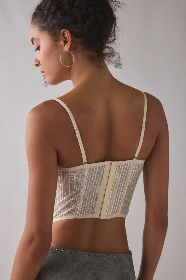 Out From Under Modern Love Sequin Corset #3