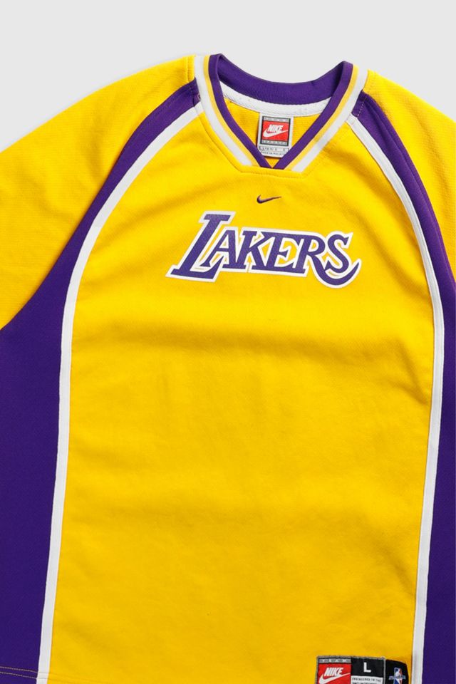 Vintage LA Lakers NBA Warm-Up Jersey #1