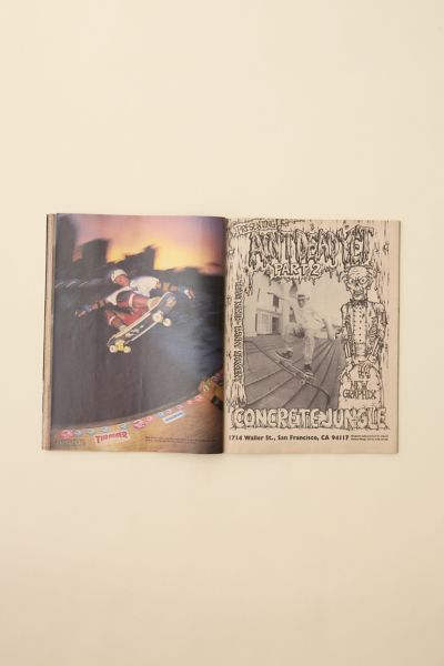 Vintage Thrasher ‘80s Thrasher Magazine