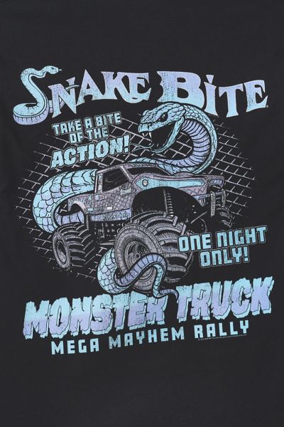 Snake Bite Monster Truck Graphic Tee