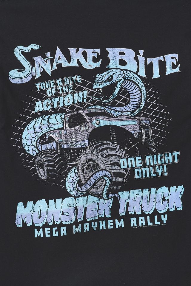 Snake Bite Monster Truck Graphic Tee #2