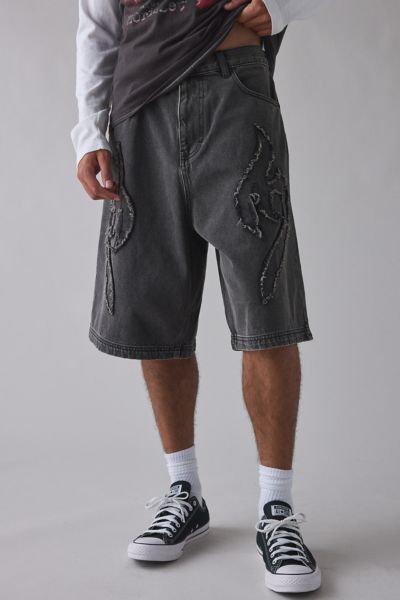 BDG Astro Blade Patch Baggy Denim Jort