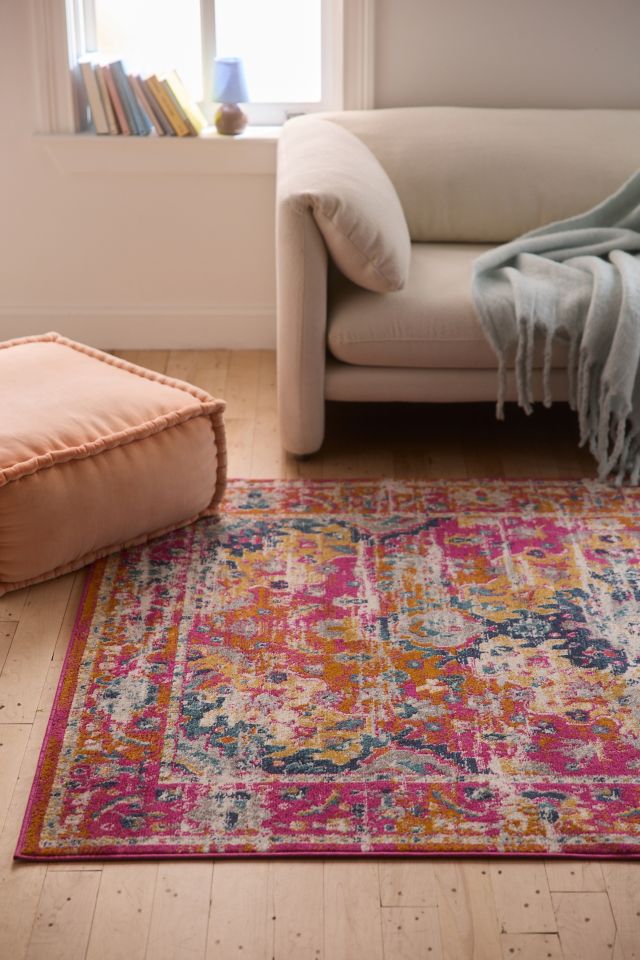 Marlowe Washed Printed Rug #1