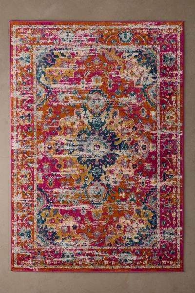 Marlowe Washed Printed Rug