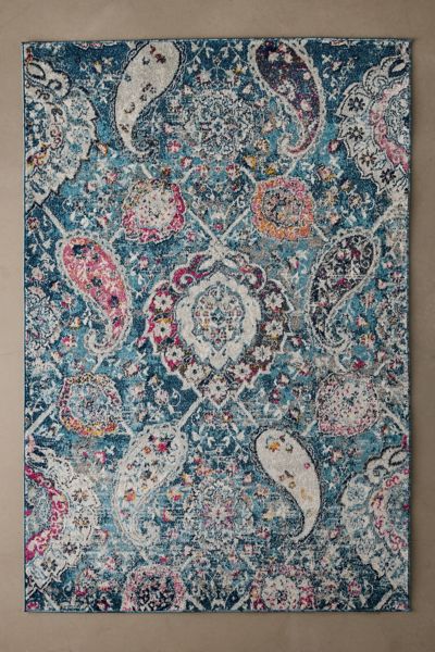 Marlene Washed Printed Rug