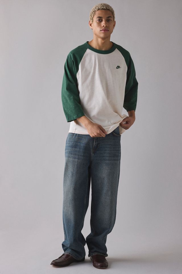Nike Club 3/4 Sleeve Raglan Tee | Urban Outfitters