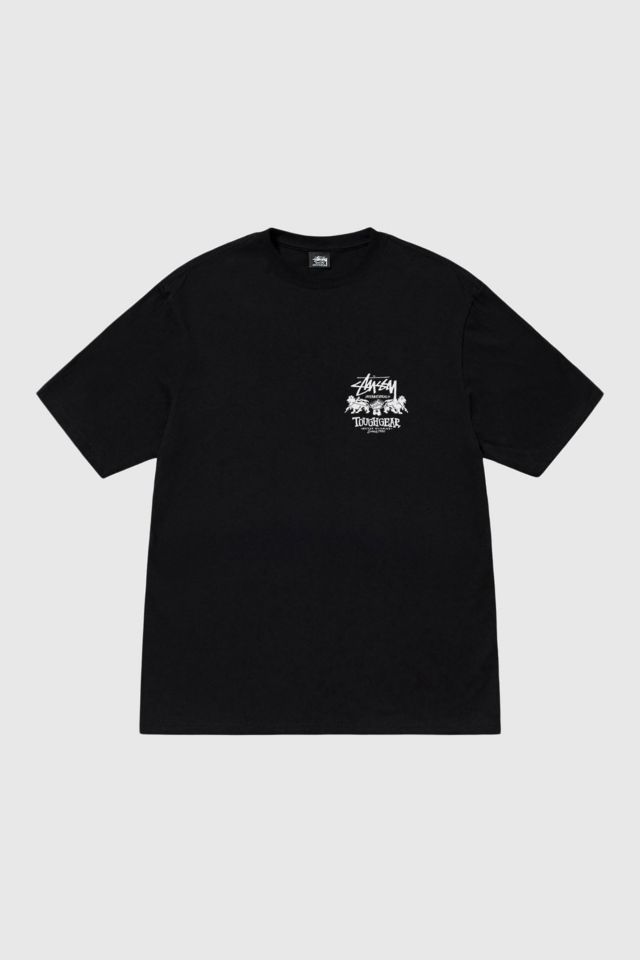★人気★【STUSSY】★Stussy Built Tough T-Shir.t Black★ Stussy Built Tough Tee Black Men's - US
