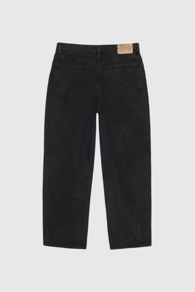 Stussy Canvas Needlepunch Big Ol' Jeans