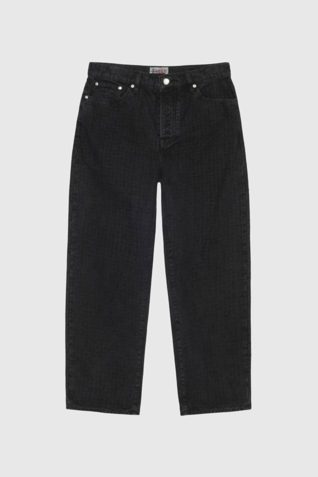 パンツ Stussy Big Ol' Jean Needlepunch Canvas30 Stussy Canvas Needlepunch Big Ol' Jeans | Urban Outfitters