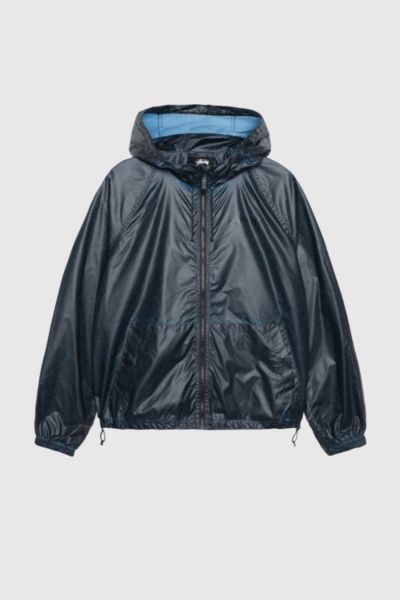 [値下げ中]stussy beach shell jacket レオパード ☆STUSSY☆WAVE DYE BEACH SHELL JACKET☆NAVY☆2024 (STUSSY