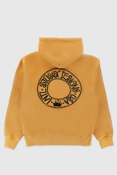 Stussy Buana Pigment Dyed Zip-up Hoodie
