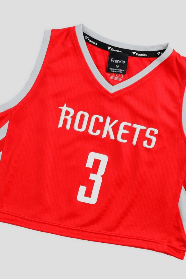 Frankie Collective Rework Houston Rockets NBA Crop Jersey 004 #1