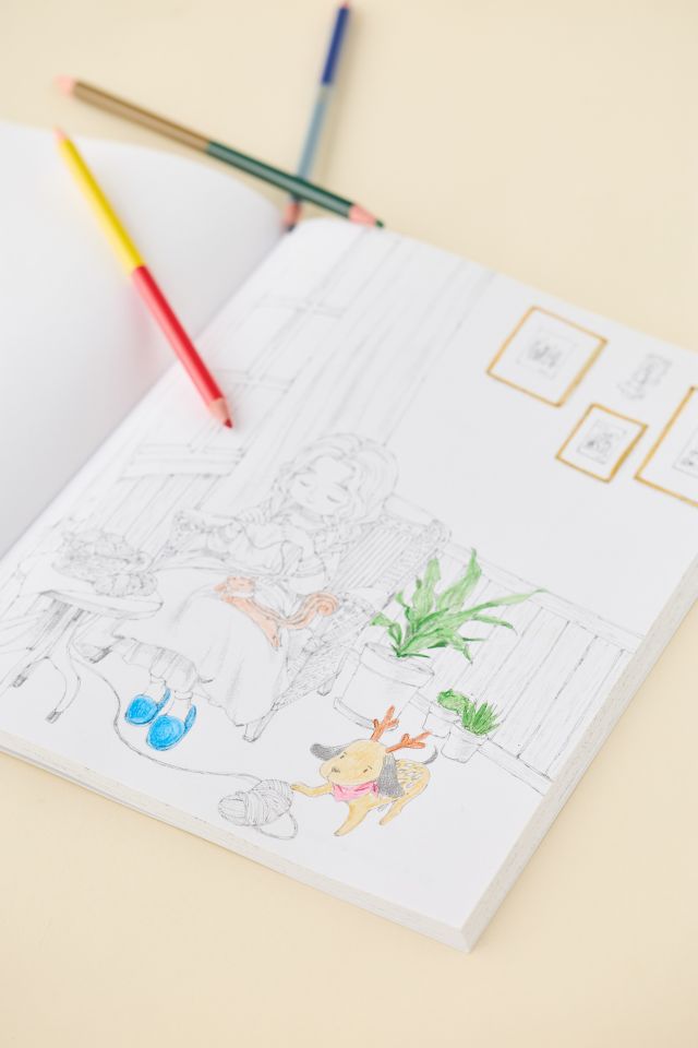 The Forest Girl's Coloring Book By Aeppol #1