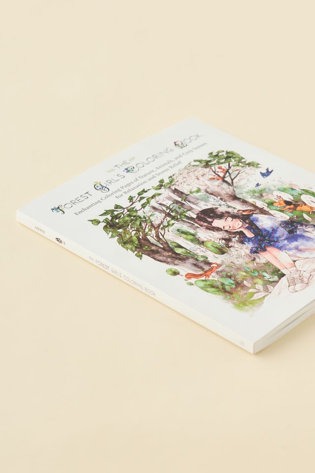 The Forest Girl's Coloring Book By Aeppol #4