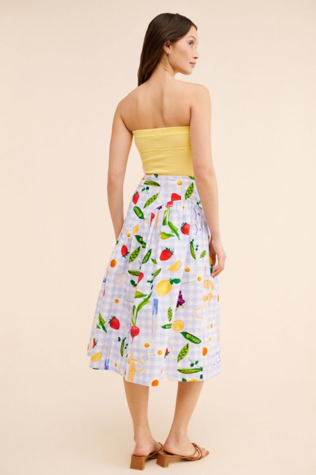 Lisa Says Gah Maeve Picnic Midi Skirt #1