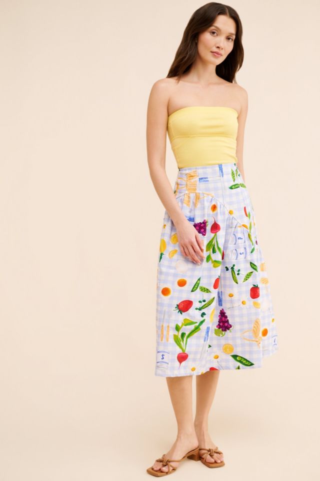 Lisa Says Gah Maeve Picnic Midi Skirt #3