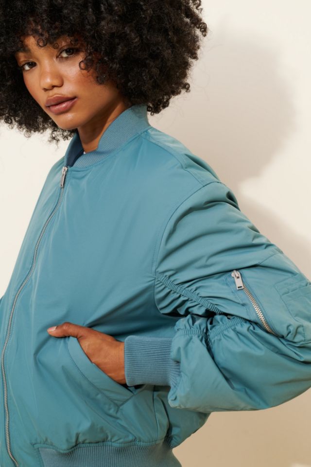 BDG Charlie Barrel Sleeve Bomber Jacket #3