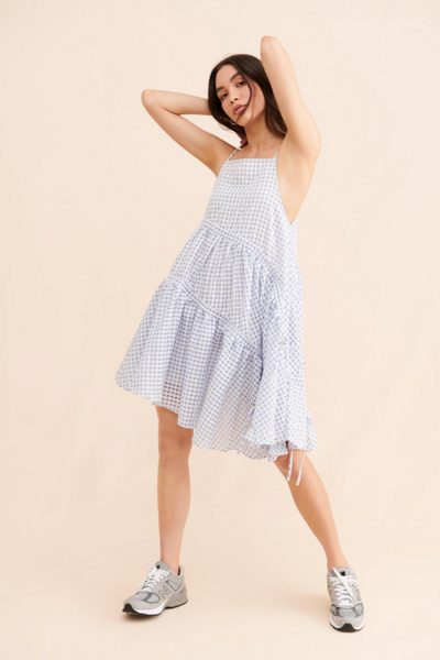 Ghospell Orla Gingham Dress | Urban Outfitters