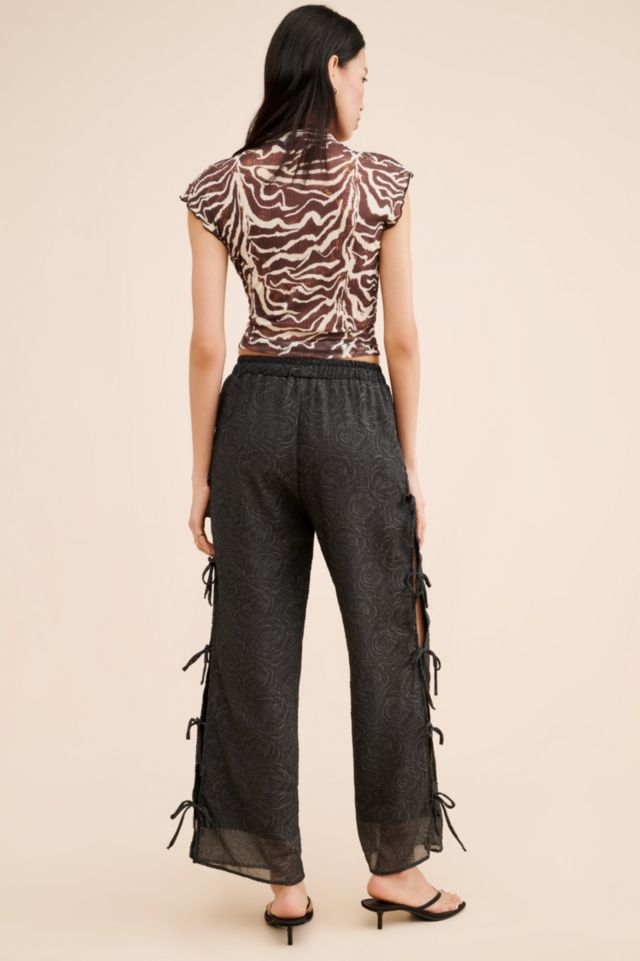 Lisa Says Gah Evelyn Tie Pants #1
