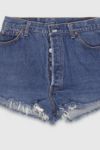 Vintage 90s Levi’s® 501 Dark Wash Distressed Shorts