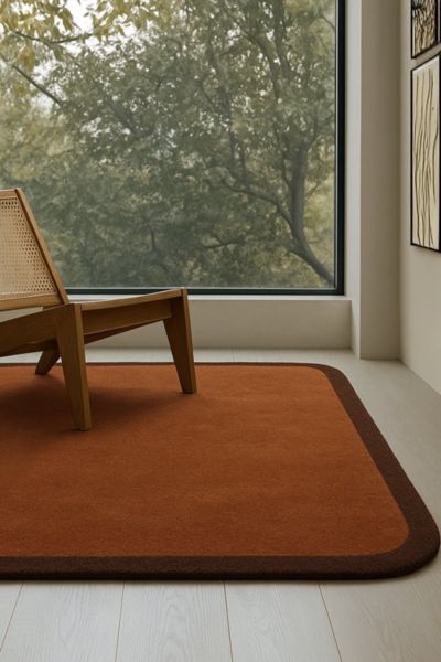 Jubi Contour Edge Hand Tufted Wool Rug