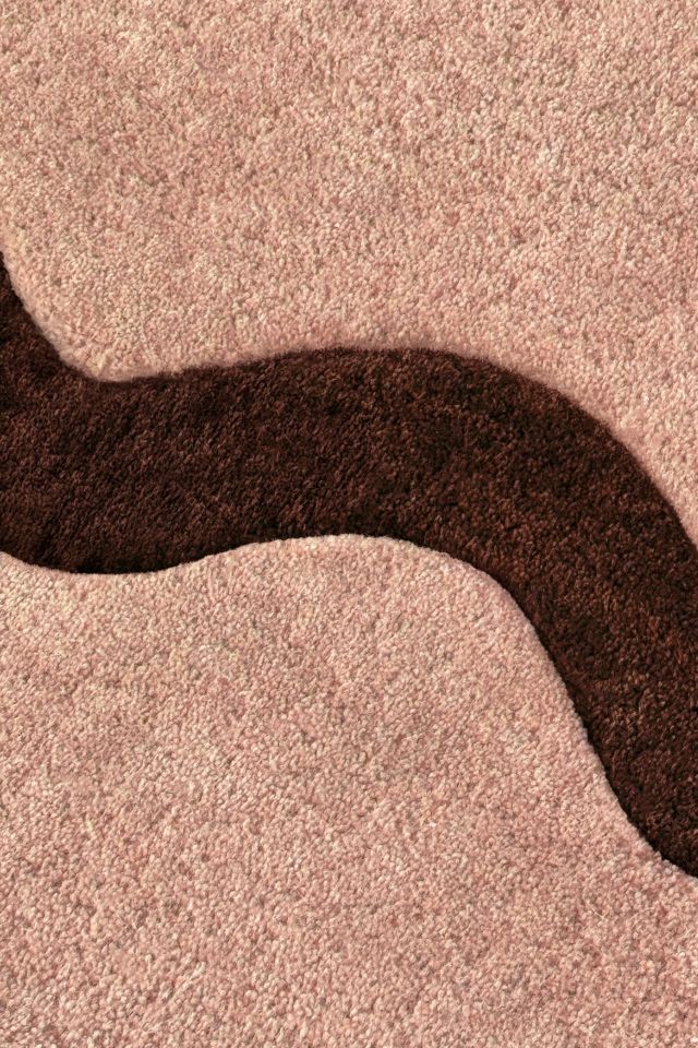 Jubi Sculpted Edge Hand Tufted Wool Rug #2