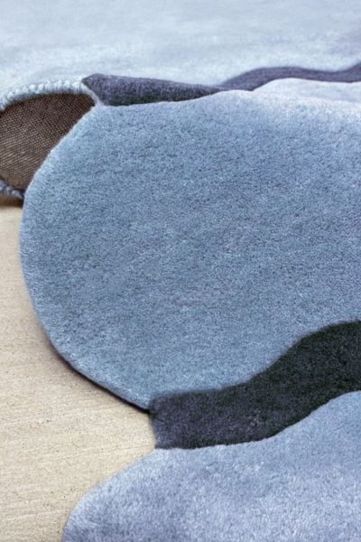 Jubi Sculpted Edge Hand Tufted Wool Rug