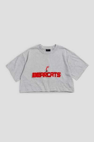 Frankie Collective Rework Cincinnati Bearcats Crop Tee