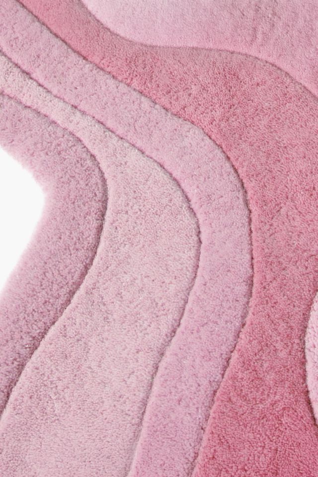 Jubi Rolling Tides Hand Tufted Wool Rug