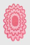 Jubi Burst Oval Hand Tufted Wool Rug